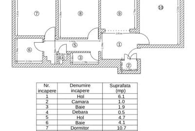 Apartament cu 3 camere decomandat, mobilat în Colentina - 14
