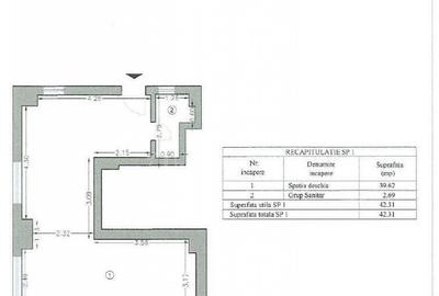 Apartament cu 2 camere decomandat în Rahova