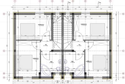 Duplex de vanzare in Sanandrei, 3 camere P+E 73mp utili 310m - 2