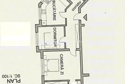 Apartament cu 4 camere în Nufărul - 15