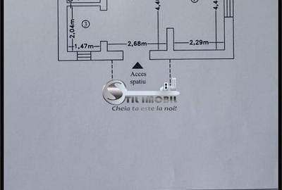 Apartament cu 2 camere în Tătărași