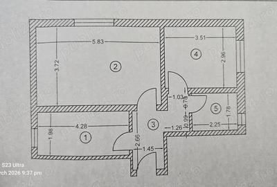 Apartament cu 2 camere decomandat în Titan - 5