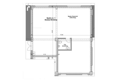 Spațiu comercial, de 100 mp, în Decebal - 10