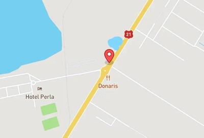 Inchiriere teren - panou publicitar - DE 584 - statia Petrom Lacu Sarat, Braila - 2