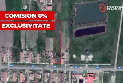 COMISION 0% Teren intravilan 2978 mp la sosea | Sanmihaiu German - ID V5613 - 5