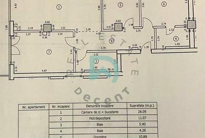 Apartament cu 4 camere decomandat în Tractorul - 24