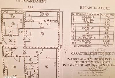 Apartament cu 3 camere decomandat în Vest - 9
