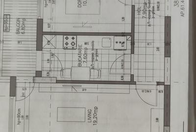 Apartament cu 3 camere decomandat în Runcu