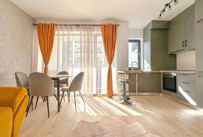 Apartament cu 2 camere nedecomandat, mobilat în Noua
