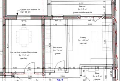 Apartament 1 camera, 46 mp utili zona Braytim-Urseni - 1