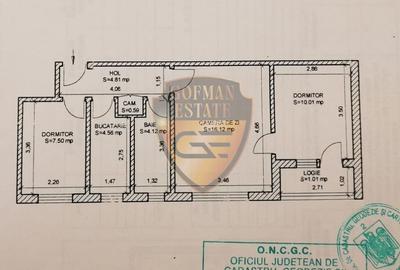 Apartament cu 3 camere semidecomandat, mobilat în Tomis Nord - 8