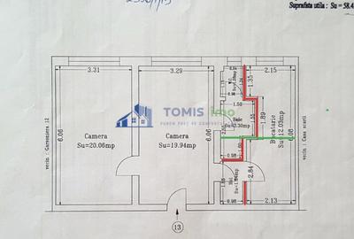 Apartament cu 2 camere decomandat în Berceni - 1