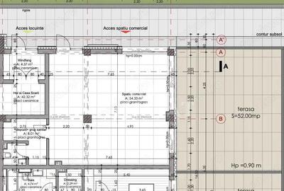 Spa?iu comercial cu terasa open space cartier Borhanci - 3