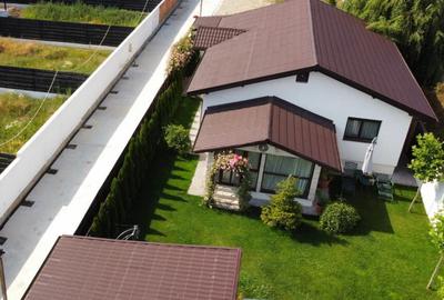 Casa individuala 5 camere,2 bai,foisor,curte 600mp,utilitati,Domnesti