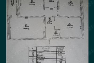 Apartament 3 camere Pancota central - 1