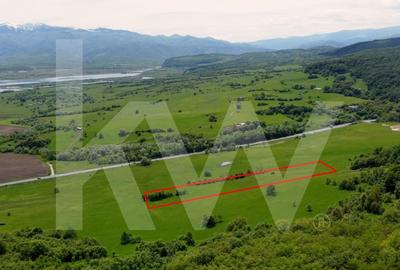Teren de vanzare - 8.300 mp la intrare in Bradu, judetul Sibiu