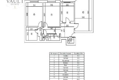 APARTAMENT 3 CAMERE-TRAFIC GREU-NASAUD-TUTUNARI - 3