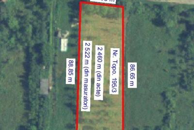 Teren de 2450 mp, în Hidiș - 5