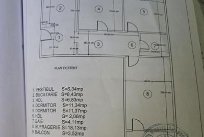 Apartament cu 3 camere decomandat în Titan - 1