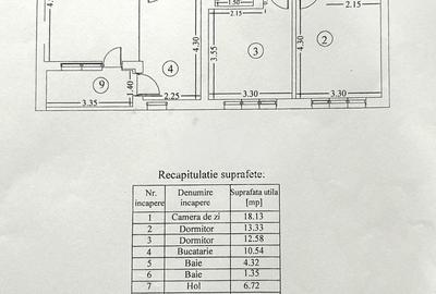 Apartament cu 3 camere decomandat în Grozăvești - 9