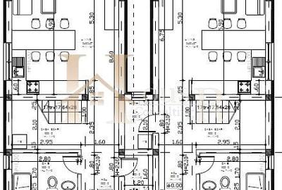 Duplex cu 4 camere cu Canalizare în Moșnița Nouă - 11