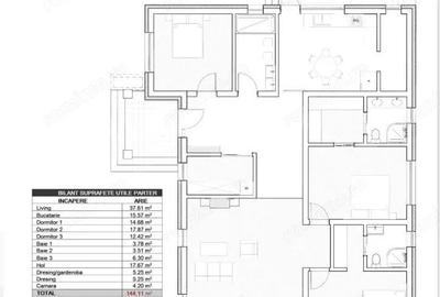 Casa superba pe un nivel, 144 mp utili + mansarda 80 mp- Padurea Schullerwald - 1