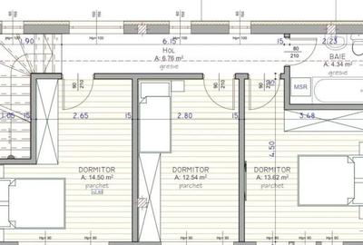 Apartament cu 4 camere semidecomandat în Florești - 6