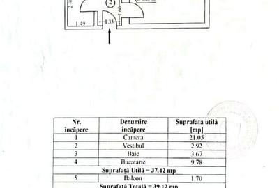 Garsonieră decomandată în Nerva Traian - 6