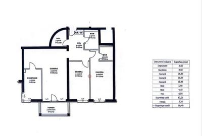 Apartament cu 3 camere decomandat în Drumul Carului - 6