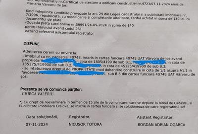 Casă cu 4 camere cu Teren 4200 Mp în Vârvor - 1