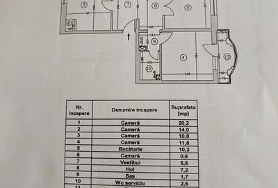 Apartament cu 4 camere decomandat în Nerva Traian - 2