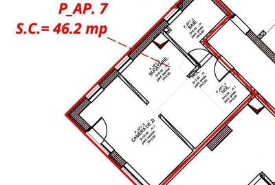 Apartament cu 2 camere în Central - 9