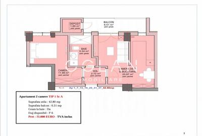 Apartament 2 camere nou, zona Doamna Stanca - 9