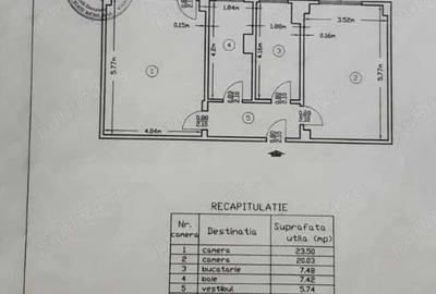 Apartament cu 2 camere decomandat, mobilat în Aviației - 9