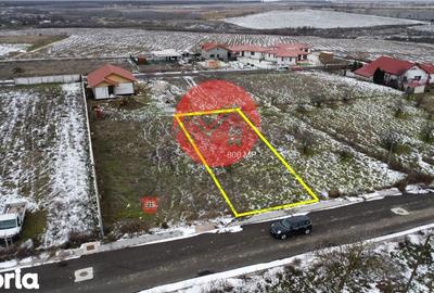 Teren de 800 mp, în Mahmudia