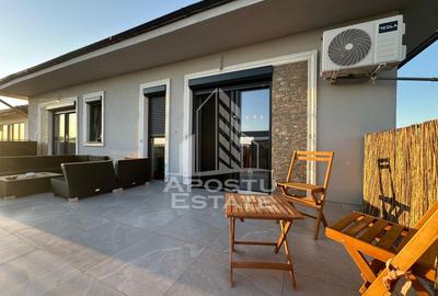 Penthouse cu 3 camere si 2 bai complet mobilat si utilat in Braytim. - 15