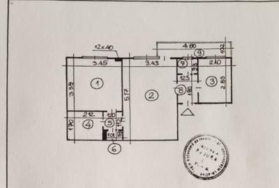 Apartament cu 2 camere semidecomandat în Domenii - 1