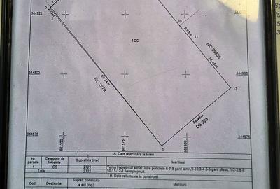 Teren de 2722 mp, în Dascălu - 1