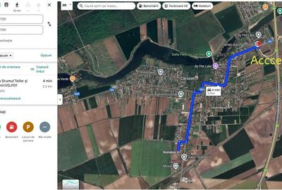 Teren Construcții intravilan de 1000 mp, în Căciulați - 1