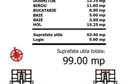 Giurgiului-Luica-Apartament de 4 camere decomandat - 34