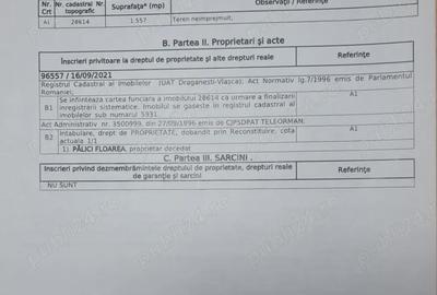 Teren în Văceni - 1
