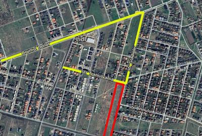 Teren Construcții intravilan de 644 mp, în Moșnița Nouă - 3