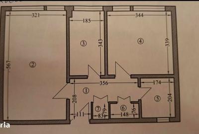 Apartament cu 2 camere decomandat în Gara - 2