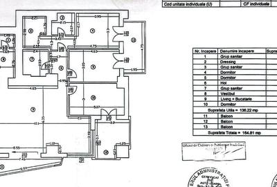 Apartament cu 4 camere, mobilat în Barbu Văcărescu - 18