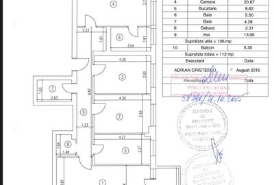 Apartament cu 4 camere decomandat, mobilat în Barbu Văcărescu - 16