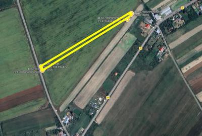 Teren de 4500 mp, în Uliești