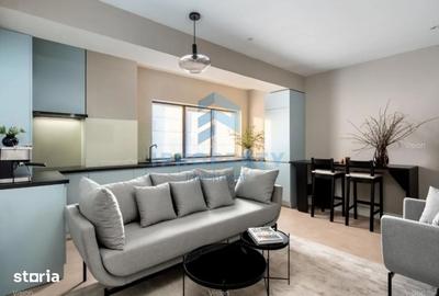 Apartament cu 3 camere, mobilat în Tei