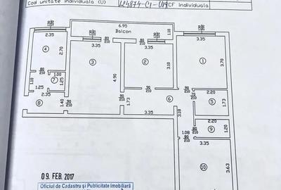 Apartament cu 3 camere decomandat în Central - 1