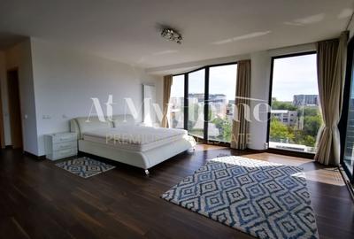 Duplex Spectaculos cu 5 camere, vedere libera Herastrau, mobilat modern, parcare - 14