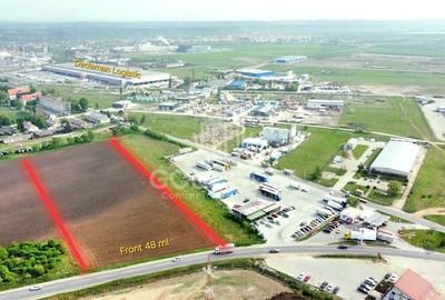 Teren cu Proiect industrial - Turda- Langa Autostrada- Utilitati - 2